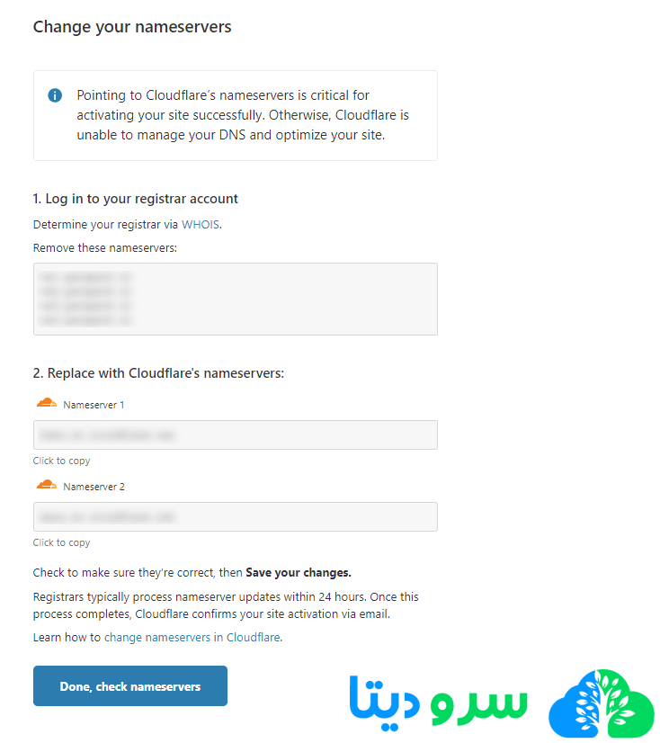 آموزش تصویری استفاده از CloudFlare