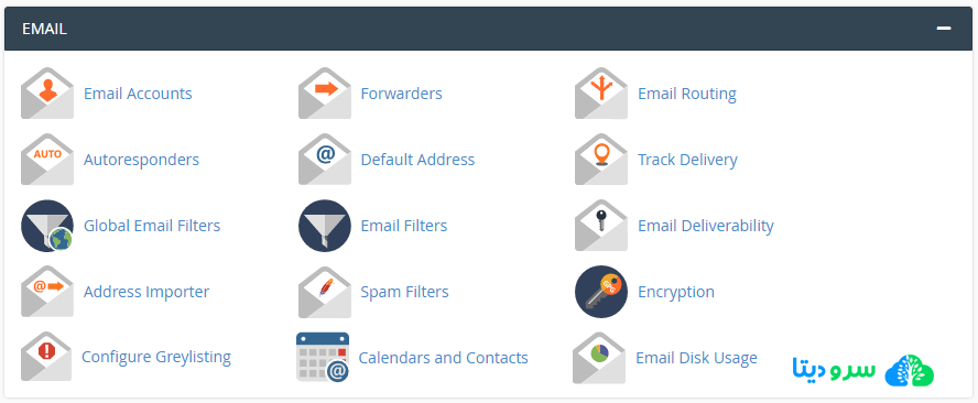 محیط کاربری cPanel