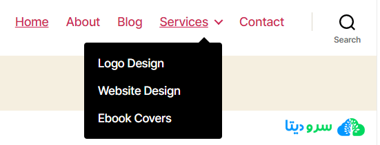 نحوه ساخت منو سفارشی در وردپرس