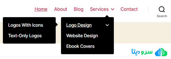 نحوه ساخت منو سفارشی در وردپرس