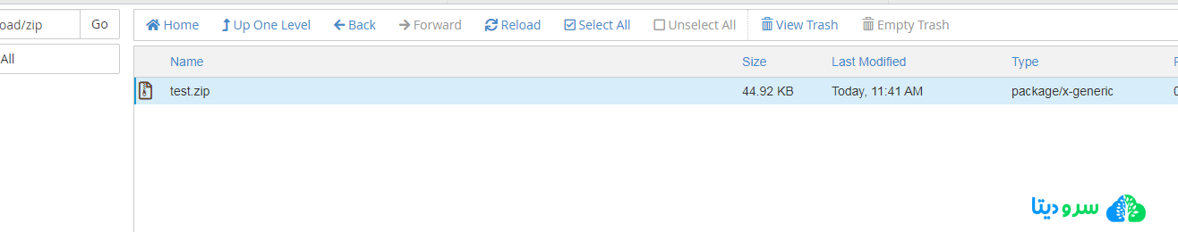 ایجاد لینک دانلود برای فایل ها در cPanel