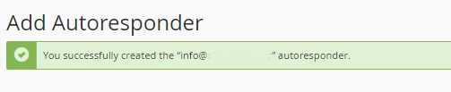 نحوه ایجاد پاسخگوی خودکار ایمیل ها در cPanel
